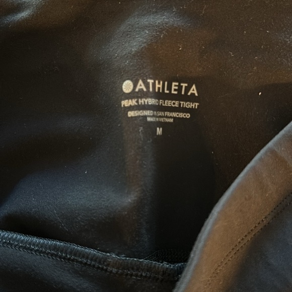 Athleta Peak Hybrid Fleece Tight - Picture 13 of 14